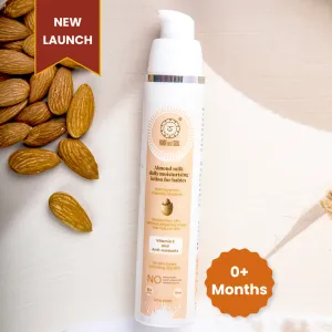 Almond Milk Daily Moisturizing Lotion for Babies | Prevents & Solves Dry Skin | 0  m | 50 ml