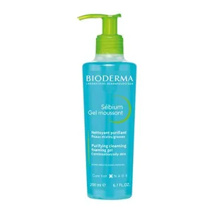 Bioderma Sebium Purifying Cleansing Foaming Gel Combination To Oily Skin 200 ML