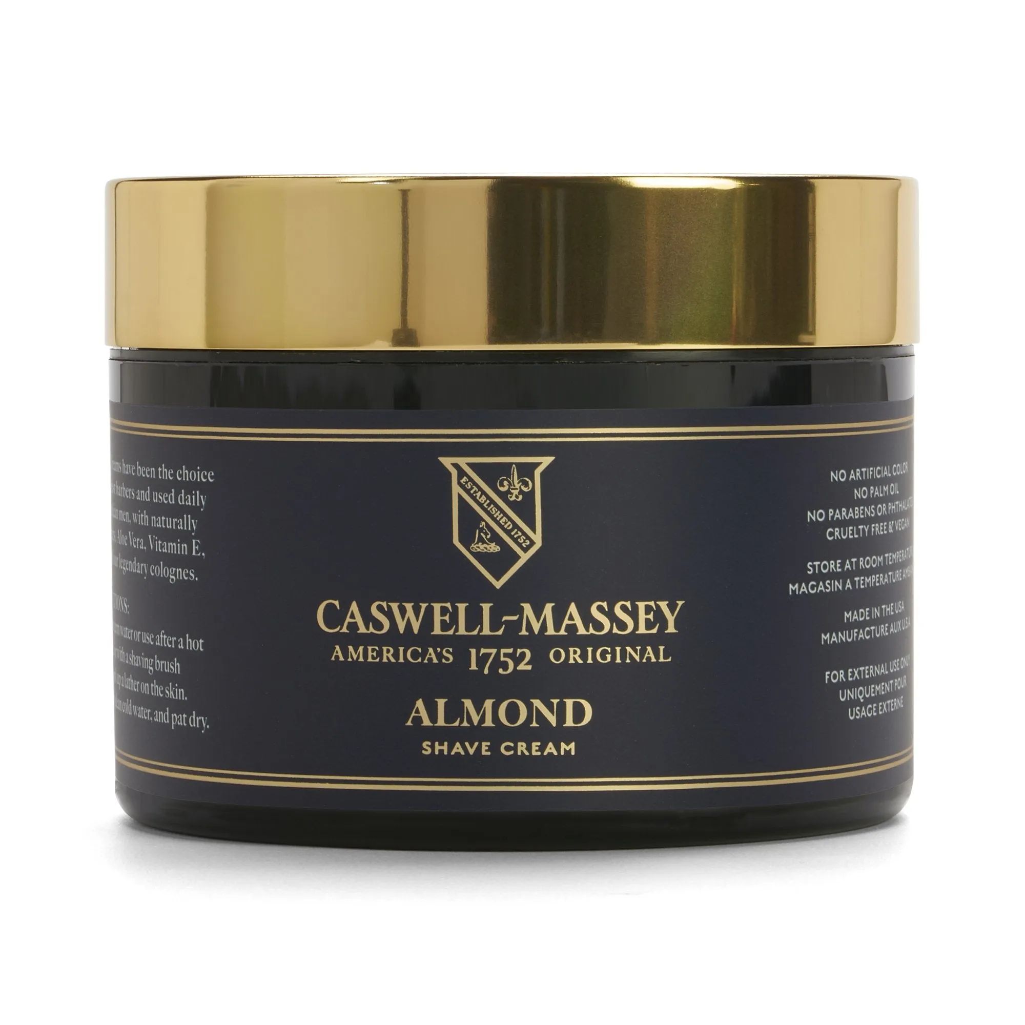 Caswell-Massey Almond Shave Cream in Jar