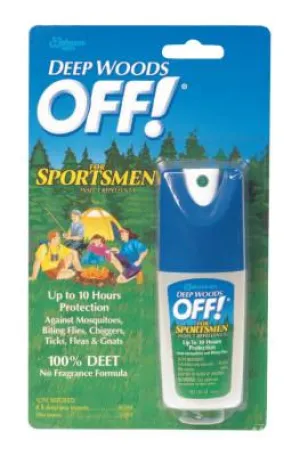 Diversey Deep Woods Sportsmen Insect Repellent, 1 oz Spray Bottle, 611090