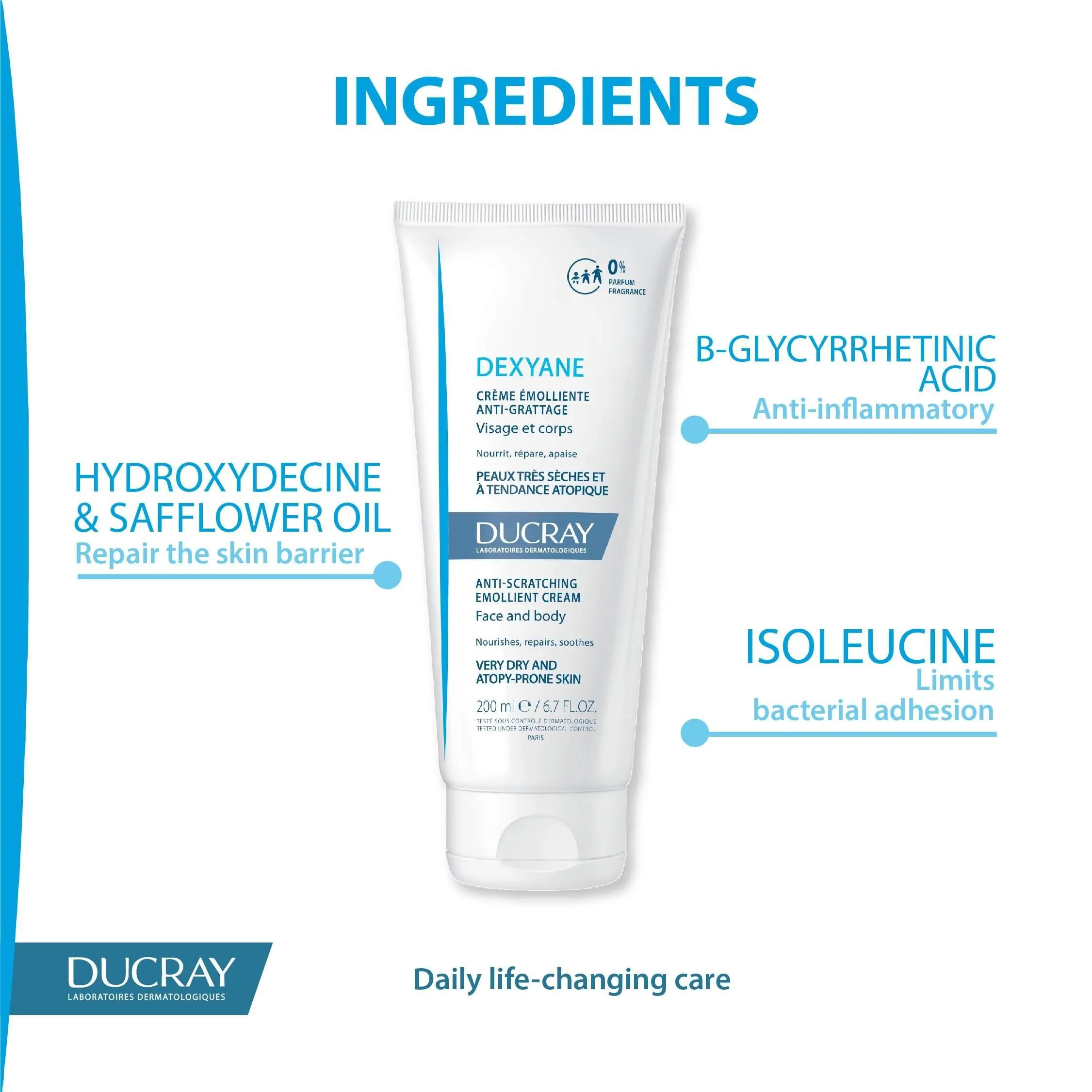 Ducray Dexyane Anti-Scratching Emollient Cream