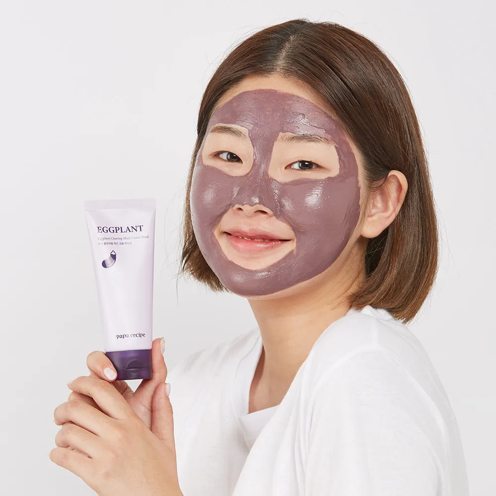 Eggplant Clearing Mud Cream Mask