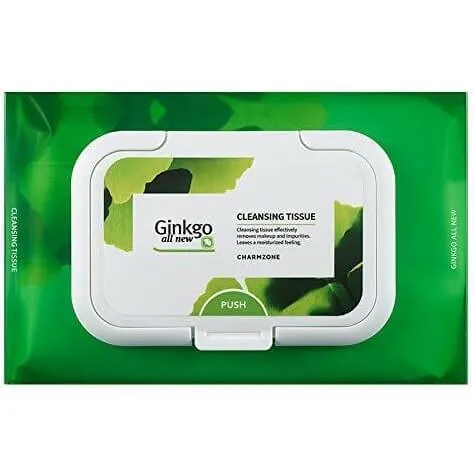 Ginkgo All New Cleansing Tissues (50 Sheets)