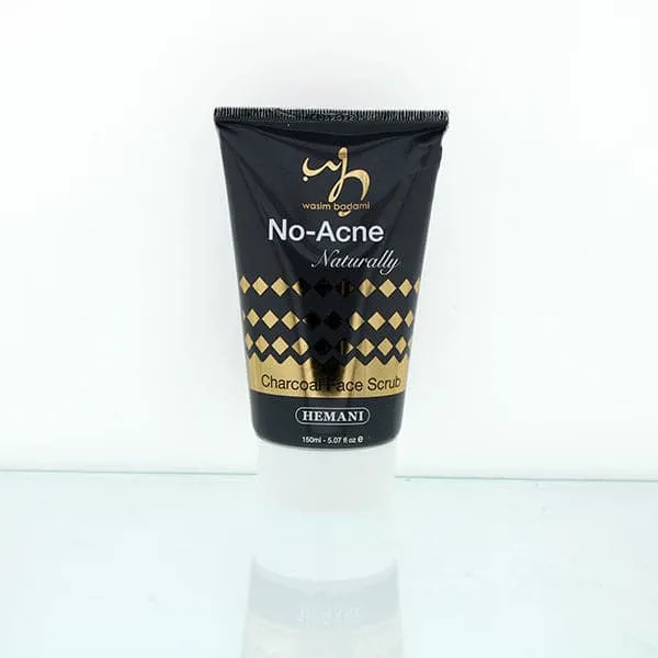 Hemani No Acne Naturally Charcoal Face Scrub