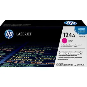 HP 124A Magenta Toner Cartridge- Q6003A