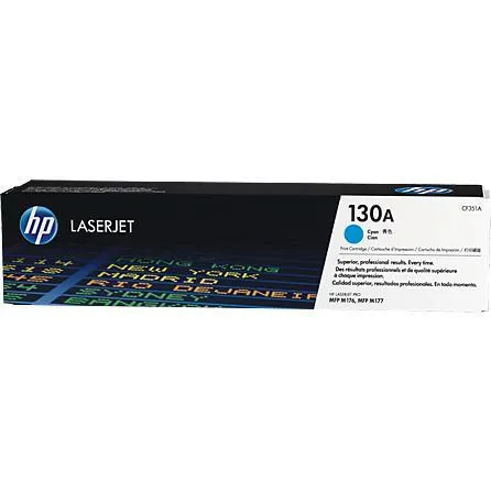 HP 130A Cyan Toner Cartridge - CF351A