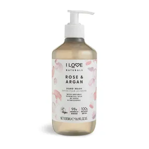 I Love Naturals Hand Wash Rose & Argan 500ml