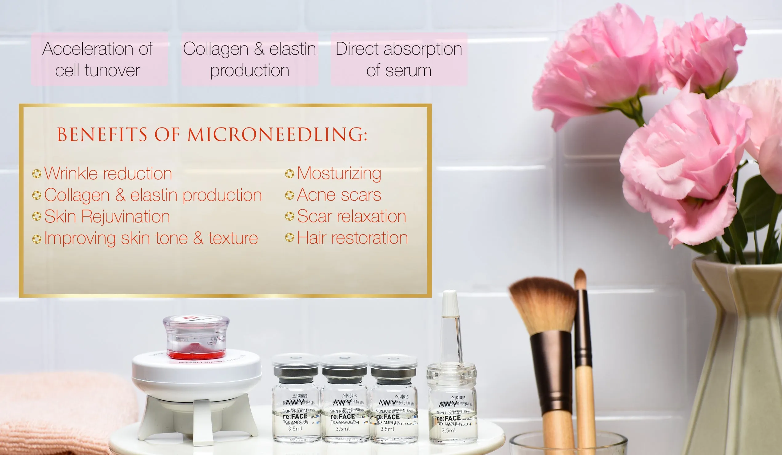 Mini Pin - In Home MicroNeedling Device