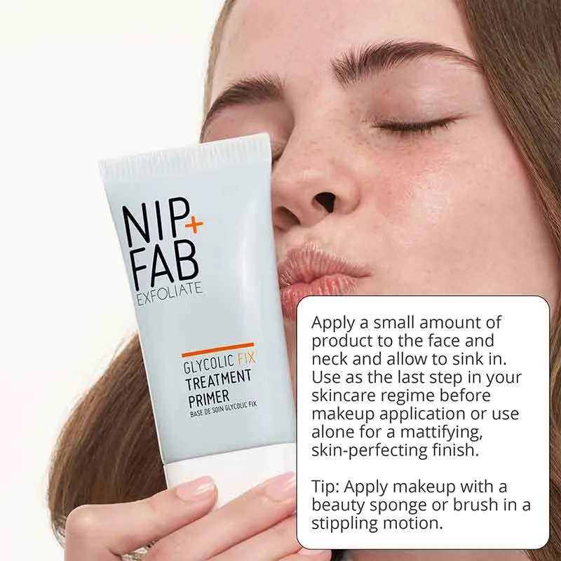 Nip   Fab Exfoliate Glycolic Fix Treatment Primer