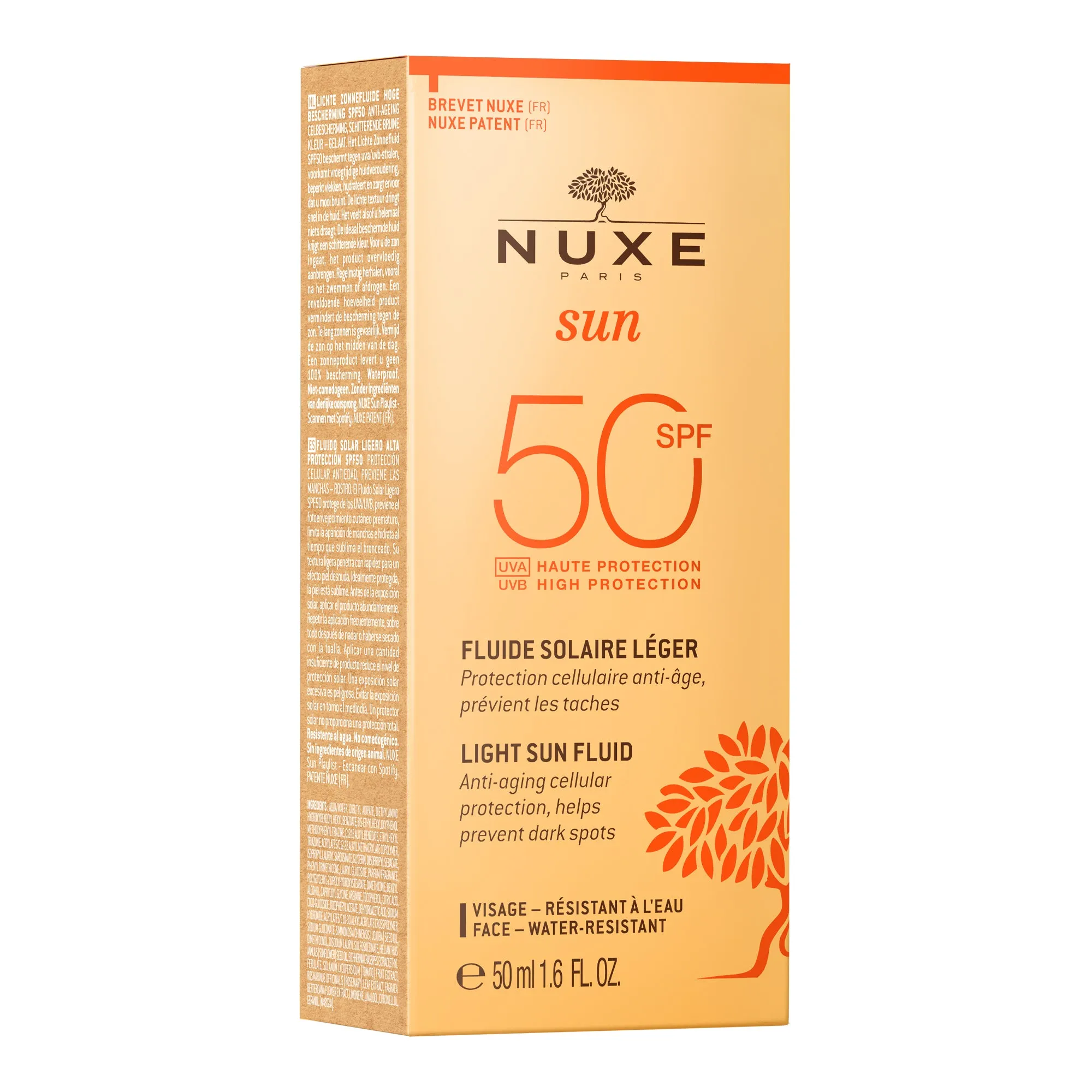 NUXE Sun Light Sun Fluid SPF 50 50ml