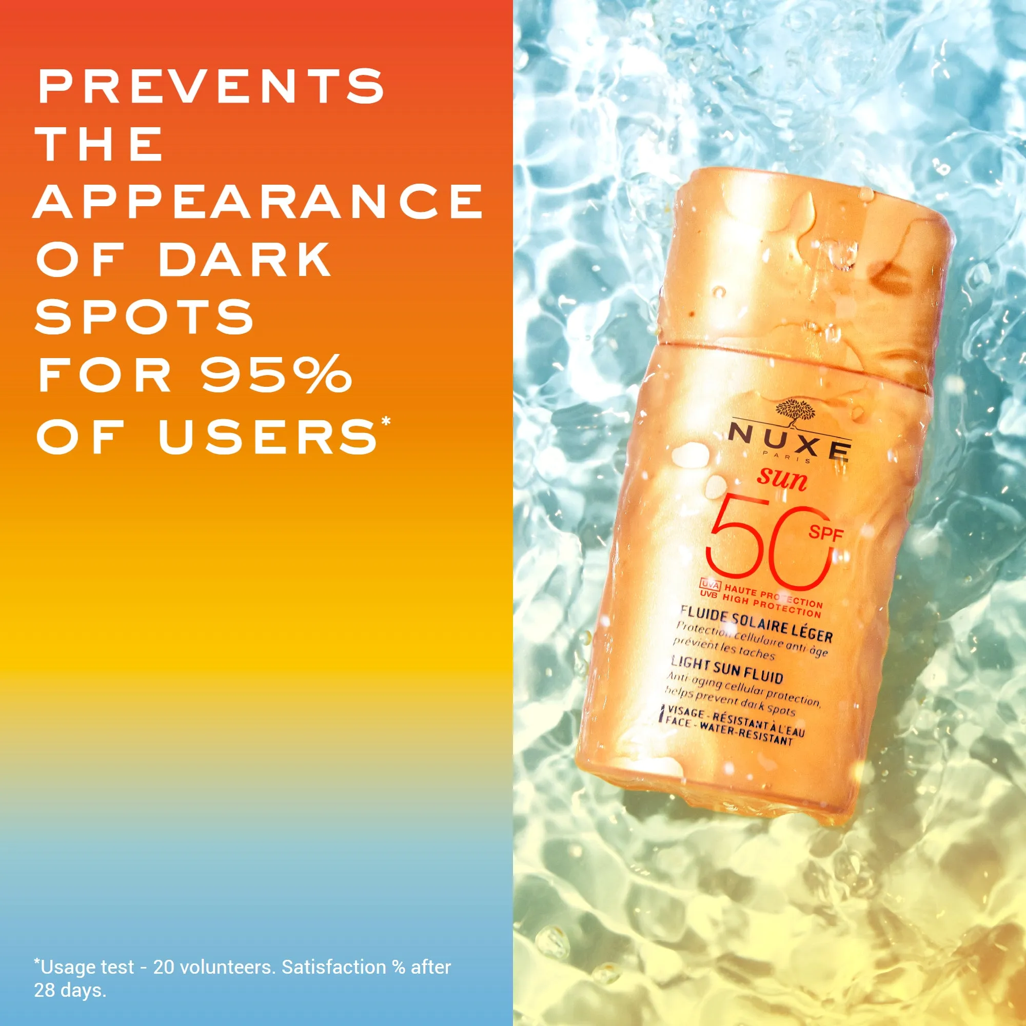 NUXE Sun Light Sun Fluid SPF 50 50ml