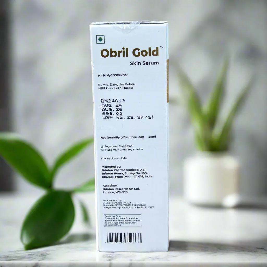 OBril Gold Skin Serum