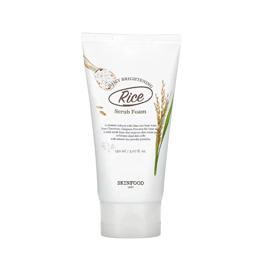 Rice Daily Brightening Scrub Foam - 150 ml