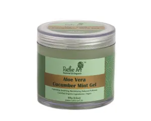 Rustic Art Aloe Vera Cucumber Mint Gel (100gm) PACK OF 2