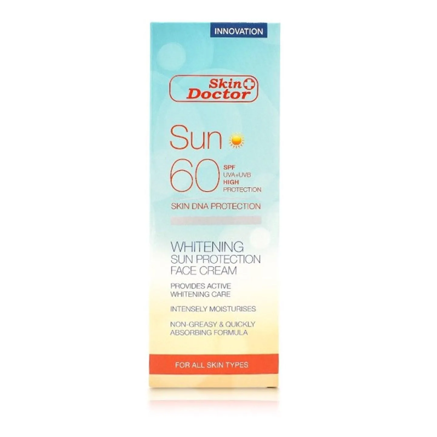 Skin Doctor Sun Protection Whitening Cream SPF 60 - 125ml