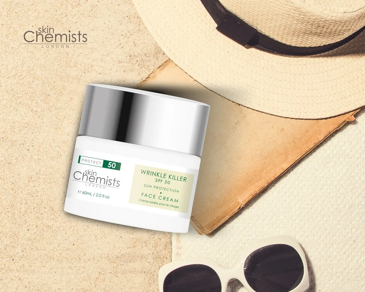 skinChemists SPF50 Wrinkle Killer Sun Protection Day Moisturiser