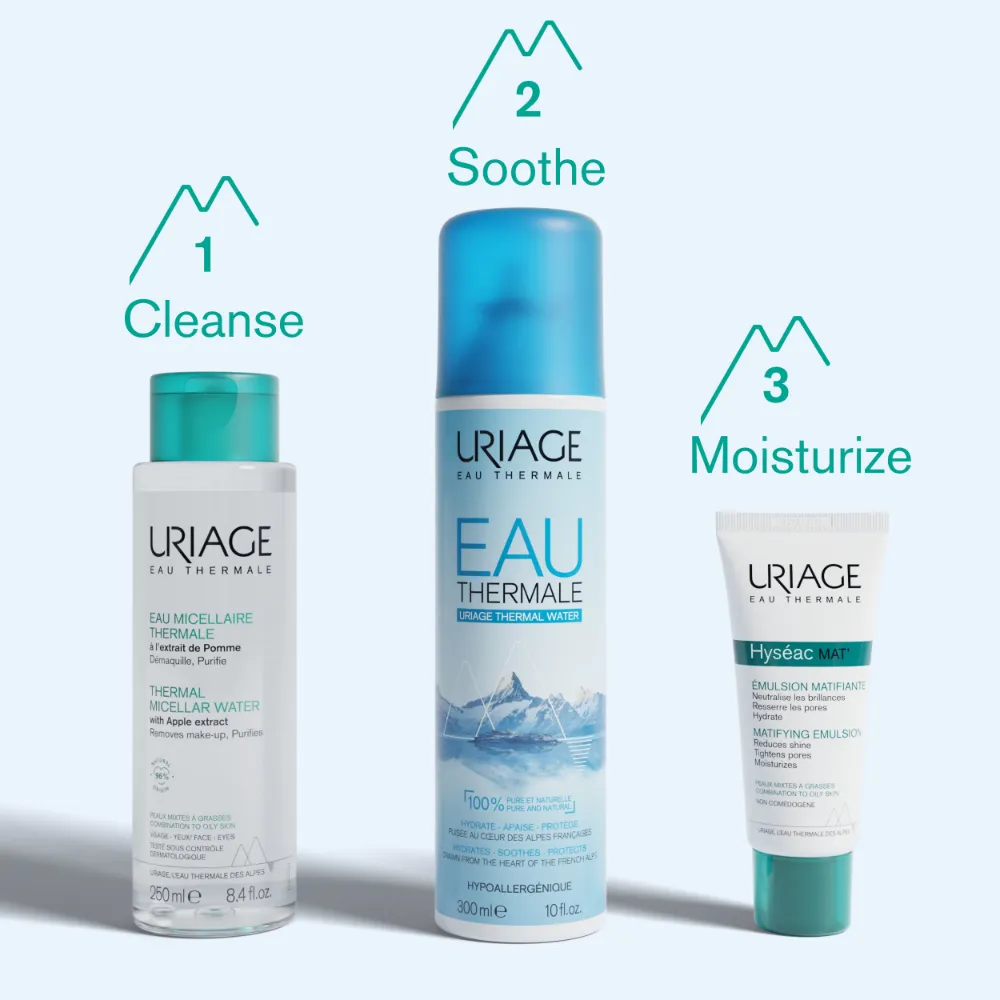 Uriage Thermal Micellar Water Combination To Oily Skins 500ml