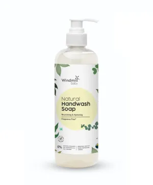 Windmill Baby Natural Fragrance Free Handwash Liquid Soap- 450 ml